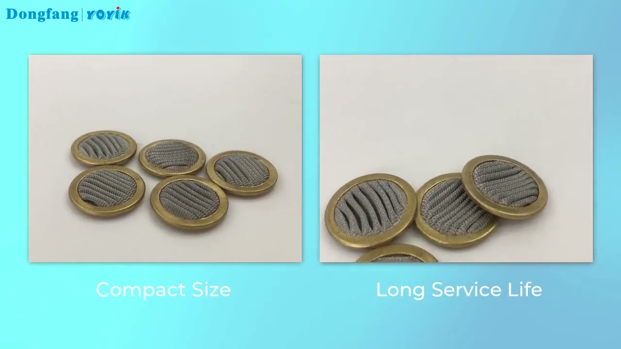 Electro-Hydraulic Servo Valve Filter Disc G761 series Micro Filter Element Servo Valve Spare Part