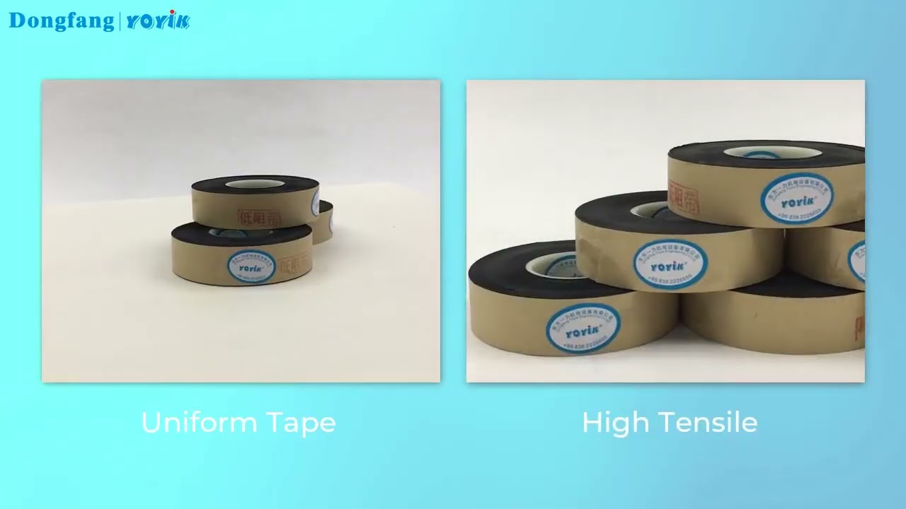Low-Resistance Anti-Corona Tape 0.08mm Motor Windings Electrical Semi-Conducting Tape Manufacturer